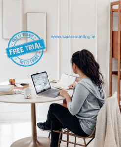 free trial demo at saiaccounting.in